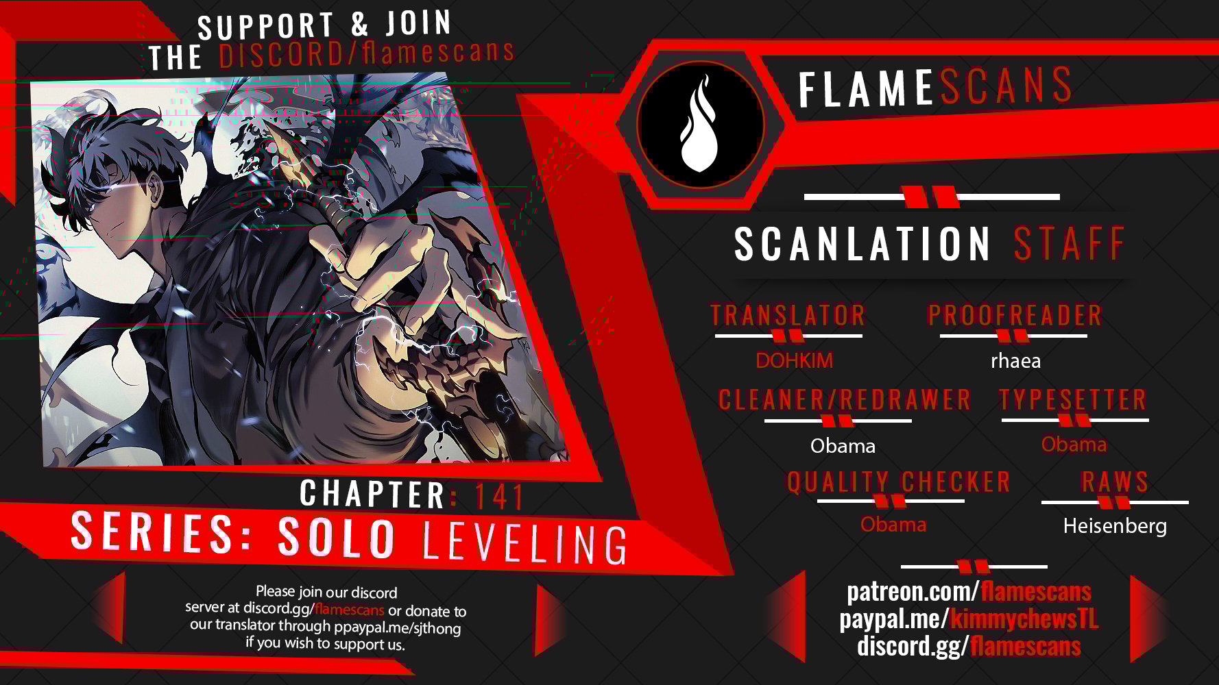 Solo Leveling, Chapter 141 image 01